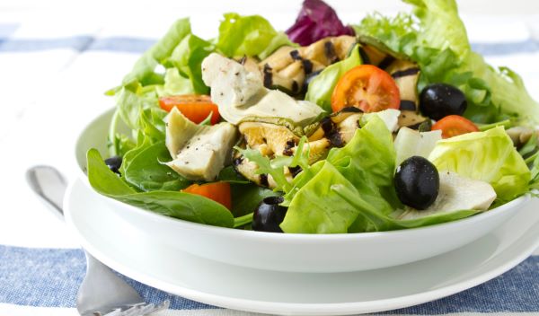 artisjok salade als gezonde tussendoortje
